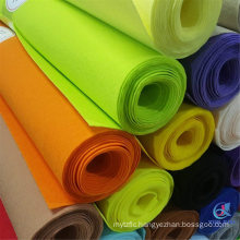 Colored Polyester Felt Fabric Polyester Needle Felt